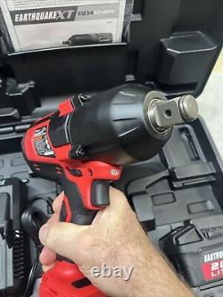 Impact Wrench EARTHQUAKE 20V Cordless 3/4 In Xtreme Torque with 4.0 Ah Battery