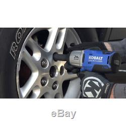 Kobalt 24-volt Max 1/2-in Drive Cordless Impact Wrench Brushless Motor