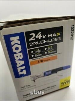 Kobalt 24-volt Max Variable Speed Brushless 3/8-in Drive Cordless Impact Wrench