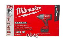 (MA5) Milwaukee 2666-21B 18V 1/2 Brushless Cordless High Torque Impact Wrench