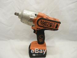 MATCO TOOLS MCL2012HPIW 20v 1/2 Dr ORANGE CORDLESS IMPACT WRENCH