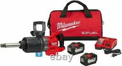MILWAUKEE 2869-22HD M18 1 Dr. Extended Anvil Cordless Impact Wrench Kit