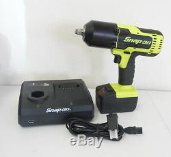 MINT Snap-On CT8850HV 18V Cordless Impact Wrench with Nylon Bag, Battery & Charger