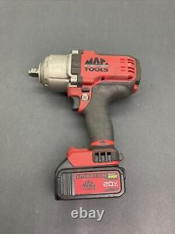 Mac Tools Cordless Impact Wrench 20v Max 1/2Drive With Battery Brushless BWP152