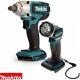 Makita DTW190Z 18V Cordless Li-Ion 1/2 Impact Wrench Body With DML802 Torch