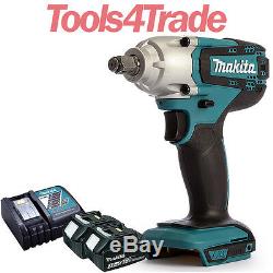 Makita DTW190Z 18V LXT Cordless Impact Wrench With 2 x 3.0Ah Batteries & Charger