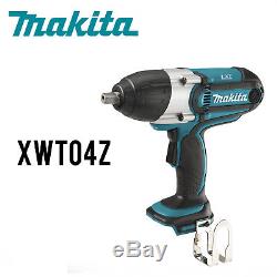 Makita  XWT04Z 18V LXT® Li‑Ion Cordless 1/2" Sq Drive Impact Wrench w/Warranty 