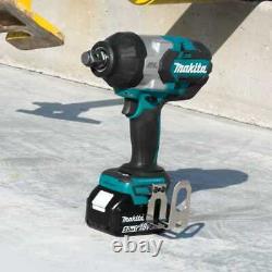 Makita XWT07T 18V LXT 3/4 Cordless Impact Wrench with Friction Ring Kit (5.0Ah)