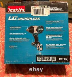 Makita XWT08Z Lithium-Ion Brushless Cordless Drive Impact Wrench (1/2) 18V