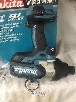 Makita XWT09Z 18V Brushless Cordless High-Torque 7/16 Hex Impact Wrench Tool