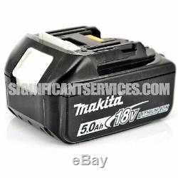 Makita XWT11Z 18V LXT Brushless Cordless 5.0 Ah 3 Speed 1/2 Impact Wrench Kit