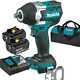 Makita XWT17T 18V LXT 1/2 Cordless 4-Speed Impact Wrench with Friction Ring Kit