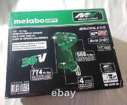 Metabo Hpt 36V Multivolt 1/2'' Cordless Impact Wrench DOES NOT INCLUDE BATTERY O