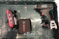Metabo SSW 18 LTX 300 BL 18v Cordless Impact Wrench +3.5ah Li-HD Battery+sockets