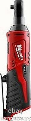 Milwaukee 12 Volt M12 Cordless 3/8'' Drive Ratchet Bare Tool Only