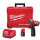 Milwaukee 2452-22 M12 Fuel 1/4 Drive Cordless Impact Wrench with 2 Batteries