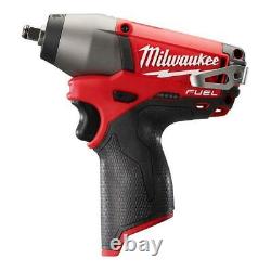 Milwaukee 2454-20 M12 FUEL 12V 3/8 Impact Wrench with Belt Clip Bare Tool