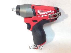 Milwaukee 2454-20 New M12 FUEL 12V Cordless Li-Ion 3/8 in. Impact Wrench BT