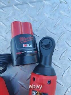 Milwaukee 2457-21 M12 3/8 Ratchet Cordless Tool Kit With 1.5 Battery+Charger