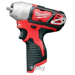 Milwaukee 2461-20 M12 12V 1/4-Inch Impact Wrench with Belt Clip Bare Tool