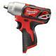 Milwaukee 2463-20 M12 12V 3/8-Inch Impact Wrench with Belt Clip Bare Tool