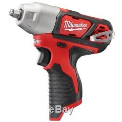 Milwaukee 2463-20 M12 12V Cordless 3/8 Impact Wrench (Bare Tool)