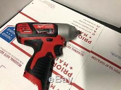 Milwaukee 2463-20 M12 3/8 12V Cordless Impact Wrench With Battery and Charger