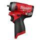 Milwaukee 2552-20 12V M12 FUEL 1/4-in. Cordless Stubby Impact Wrench (Bare Tool)