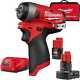 Milwaukee 2552-22 M12 FUEL Stubby Cordless 1/4 Impact Wrench with 2 Batteries