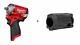 Milwaukee 2554-20 M12 FUEL Stubby 3/8 Impact Wrench with 49-16-2554 Boot