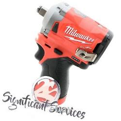 Milwaukee 2555-20 M12 FUEL Stubby Cordless 1/2 Impact Wrench (Tool Only) New