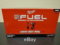 Milwaukee 2591-22 M18 Fuel Mid-Torque Impact & M12 Fuel 3/8 Ratchet Kit NEW