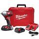 Milwaukee 2658-22CT M18 3/8 Cordless Impact Wrench Kit with Friction Ring