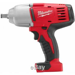 Milwaukee 2663-20 18 Volt 1/2 Cordless High Torque Impact Wrench Friction Ring