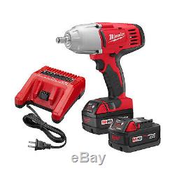 Milwaukee 2663-22 M18 Cordless 1/2-inch Impact Wrench with Friction Ring Kit