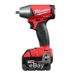 Milwaukee 2754-22 M18 FUEL Cordless 3/8 Impact Wrench withFriction Ring Kit