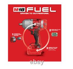 Milwaukee 2767-20 M18 FUEL 18V 1/2-Inch Friction Ring Impact Wrench Bare Tool