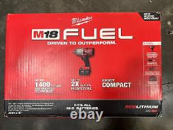 Milwaukee 2767-21B M18 FUEL Cordless 1/2 in High Torque Impact Wrench Kit 5.0Ah