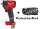 Milwaukee 2855-20 M18 1/2 Drive Stubby Impact Wrench Bare Tool with Boot