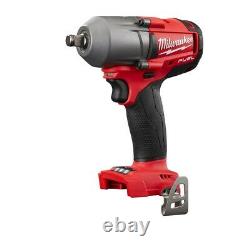 Milwaukee 2861-20 M18 FUEL 1/2 Mid-Torque Impact Wrench with Friction Ring Bar