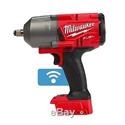 Milwaukee 2863-20 18-Volt Lithium-Ion Brushless Cordless 1/2 Impact Wrench, Red