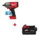Milwaukee 2864-20 M18 3/4 Impact Wrench with FREE 48-11-1850 XC5.0 Battery Pack