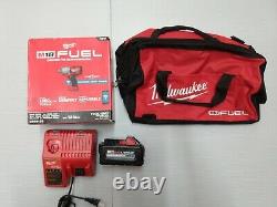 Milwaukee 2864-20 M18 Brushless Cordless Impact Wrench Red With Battery 5.0AH