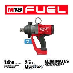Milwaukee 2867-20 M18 FUEL 18V 1 Inch High Torque Impact Wrench Bare Tool