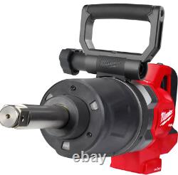 Milwaukee 2869-20 18V 1 inch Impact Wrench Extended Reach with D-Handle