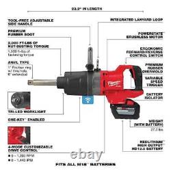 Milwaukee 2869-22HD M18 FUEL Cordless 1 in Extended D-Handle Impact Wrench Kit