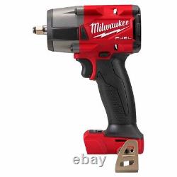 Milwaukee 2960-20 M18 FUELT 3/8 Mid-Torque Impact Wrench with Friction Ring, Bare