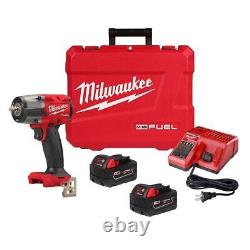 Milwaukee 2960-22R M18 FUEL 3/8 Mid-Torque Impact Wrench with Friction Ring Kit