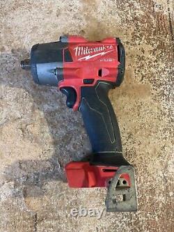 Milwaukee 2962-20 M18 FUEL 1/2 Mid-Torque Impact Wrench, Friction Ring Tool Only