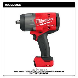 Milwaukee 2967-20 M18 FUEL 18V 1/2 High Torque Impact Wrench Bare Tool